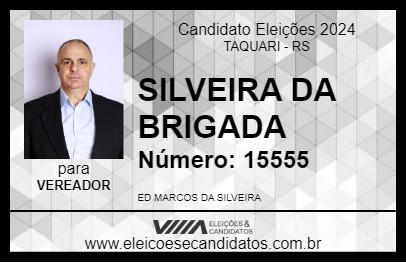 Candidato SILVEIRA 2024 - TAQUARI - Eleições