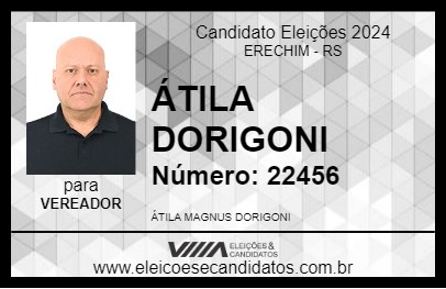 Candidato ÁTILA DORIGONI 2024 - ERECHIM - Eleições