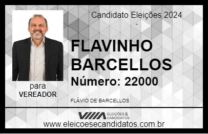 Candidato FLAVINHO BARCELLOS 2024 - ERECHIM - Eleições