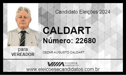 Candidato CALDART 2024 - ERECHIM - Eleições