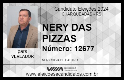 Candidato NERY DAS PIZZAS 2024 - CHARQUEADAS - Eleições