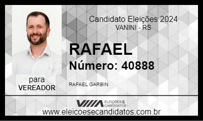 Candidato RAFAEL 2024 - VANINI - Eleições