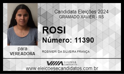 Candidato ROSI 2024 - GRAMADO XAVIER - Eleições