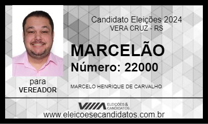 Candidato MARCELÃO 2024 - VERA CRUZ - Eleições