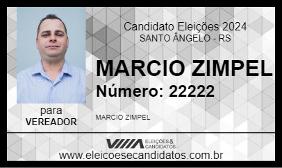 Candidato MARCIO ZIMPEL 2024 - SANTO ÂNGELO - Eleições