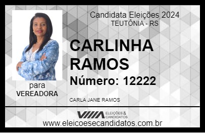 Candidato CARLINHA RAMOS 2024 - TEUTÔNIA - Eleições