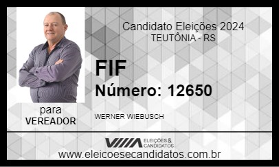 Candidato FIF 2024 - TEUTÔNIA - Eleições