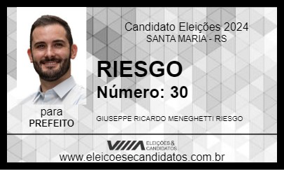 Candidato RIESGO 2024 - SANTA MARIA - Eleições