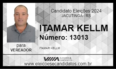 Candidato ITAMAR KELLM 2024 - JACUTINGA - Eleições