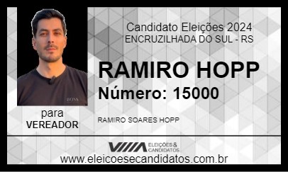 Candidato RAMIRO HOPP 2024 - ENCRUZILHADA DO SUL - Eleições