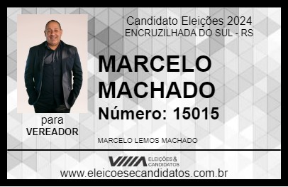 Candidato MARCELO MACHADO 2024 - ENCRUZILHADA DO SUL - Eleições