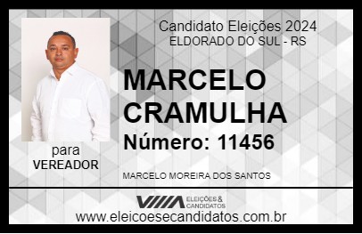 Candidato MARCELO CRAMULHA 2024 - ELDORADO DO SUL - Eleições