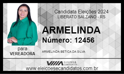 Candidato ARMELINDA 2024 - LIBERATO SALZANO - Eleições