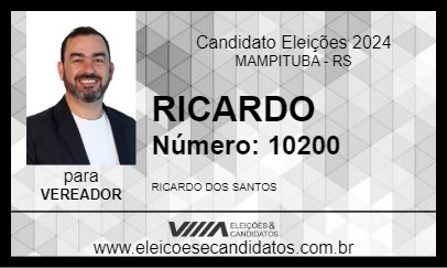 Candidato RICARDO 2024 - MAMPITUBA - Eleições