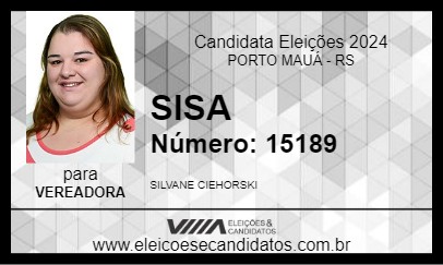 Candidato SISA 2024 - PORTO MAUÁ - Eleições