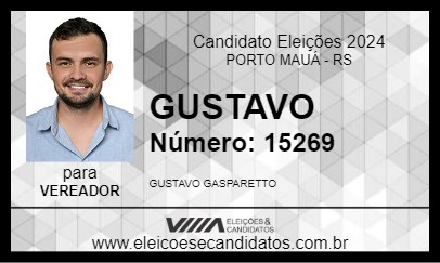 Candidato GUSTAVO 2024 - PORTO MAUÁ - Eleições