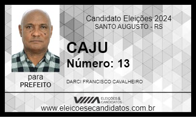 Candidato CAJU 2024 - SANTO AUGUSTO - Eleições