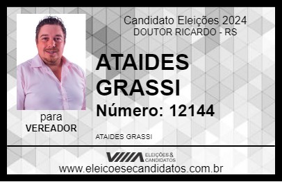 Candidato ATAIDES GRASSI 2024 - DOUTOR RICARDO - Eleições