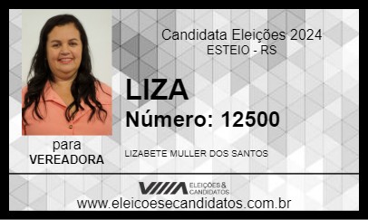 Candidato LIZA 2024 - ESTEIO - Eleições