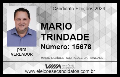 Candidato MARIO TRINDADE 2024 - SÃO LUIZ GONZAGA - Eleições