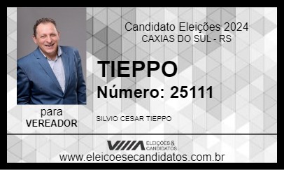 Candidato TIEPPO 2024 - CAXIAS DO SUL - Eleições