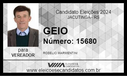 Candidato GEIO 2024 - JACUTINGA - Eleições