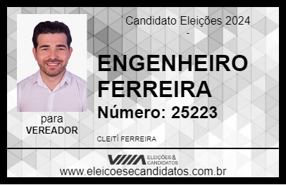 Candidato ENGENHEIRO FERREIRA 2024 - ERECHIM - Eleições