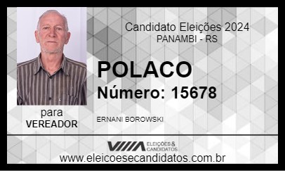 Candidato POLACO 2024 - PANAMBI - Eleições