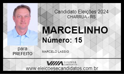 Candidato MARCELINHO 2024 - CHARRUA - Eleições