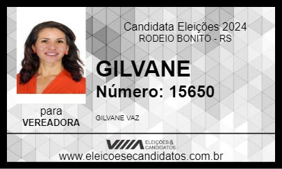 Candidato GILVANE 2024 - RODEIO BONITO - Eleições