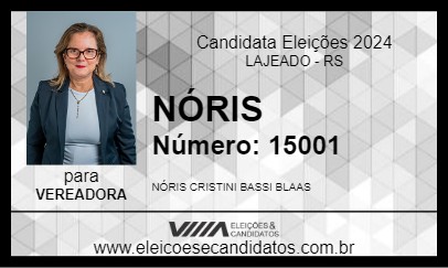 Candidato NÓRIS 2024 - LAJEADO - Eleições