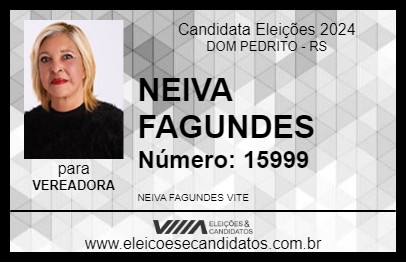 Candidato NEIVA FAGUNDES 2024 - DOM PEDRITO - Eleições