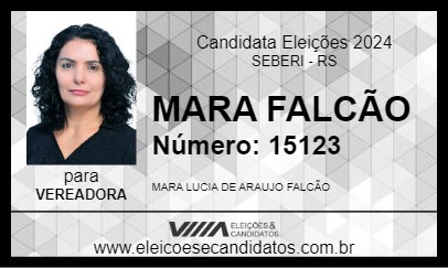 Candidato MARA FALCÃO 2024 - SEBERI - Eleições