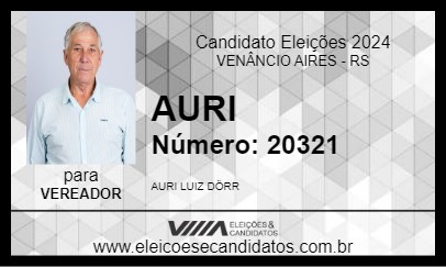 Candidato AURI 2024 - VENÂNCIO AIRES - Eleições