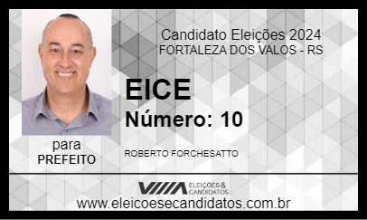 Candidato EICE 2024 - FORTALEZA DOS VALOS - Eleições