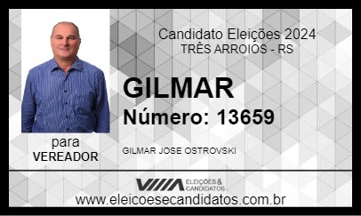 Candidato GILMAR 2024 - TRÊS ARROIOS - Eleições