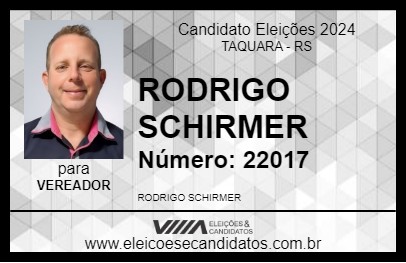 Candidato RODRIGO UBER 2024 - TAQUARA - Eleições