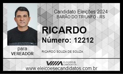 Candidato RICARDO 2024 - BARÃO DO TRIUNFO - Eleições