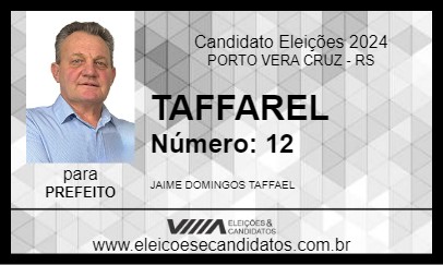 Candidato TAFFAREL 2024 - PORTO VERA CRUZ - Eleições