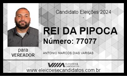 Candidato REI DA PIPOCA 2024 - URUGUAIANA - Eleições