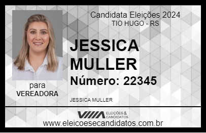 Candidato JESSICA MULLER 2024 - TIO HUGO - Eleições