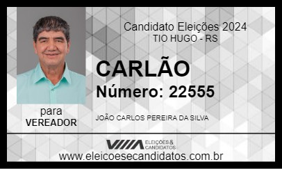 Candidato CARLÃO 2024 - TIO HUGO - Eleições