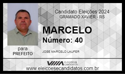 Candidato MARCELO 2024 - GRAMADO XAVIER - Eleições