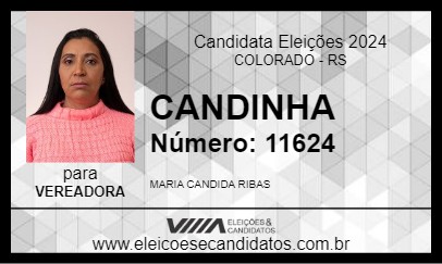 Candidato CANDINHA 2024 - COLORADO - Eleições