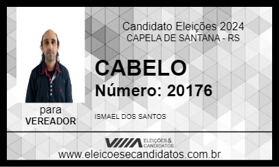 Candidato CABELO 2024 - CAPELA DE SANTANA - Eleições