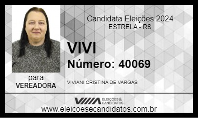 Candidato VIVI 2024 - ESTRELA - Eleições