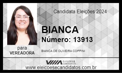 Candidato BIANCA 2024 - ERECHIM - Eleições