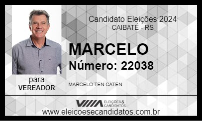 Candidato MARCELO 2024 - CAIBATÉ - Eleições