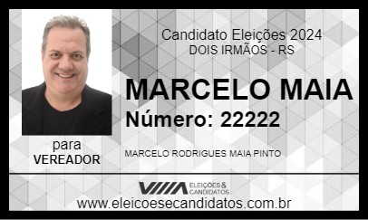 Candidato MARCELO MAIA 2024 - DOIS IRMÃOS - Eleições