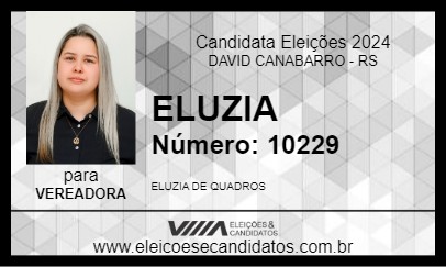 Candidato ELUZIA 2024 - DAVID CANABARRO - Eleições